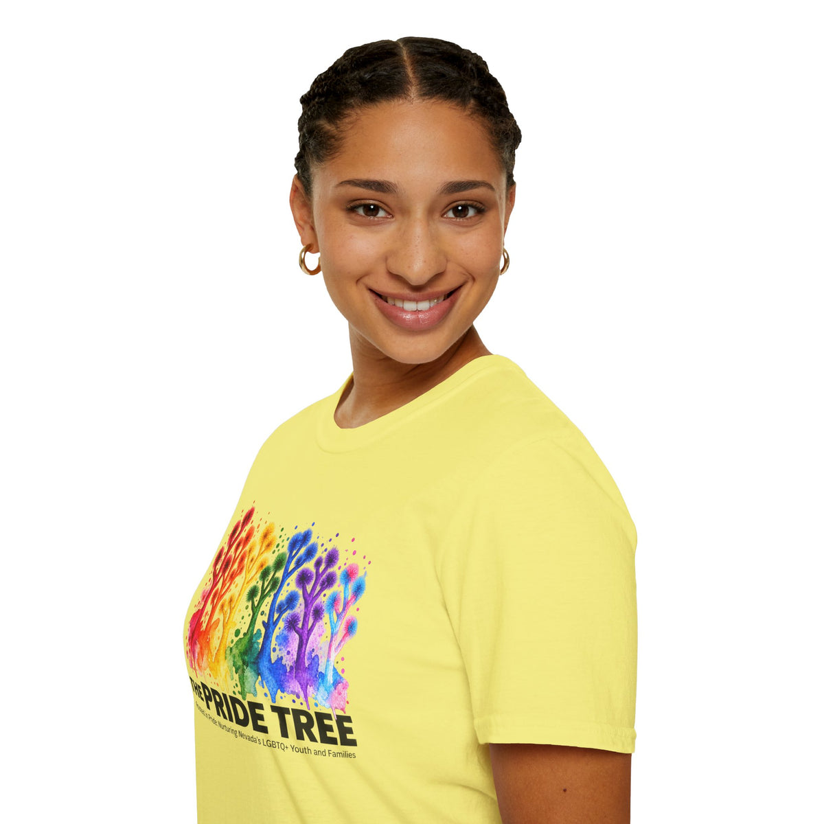 Pride Tree Las Vegas T-Shirt - Black Text