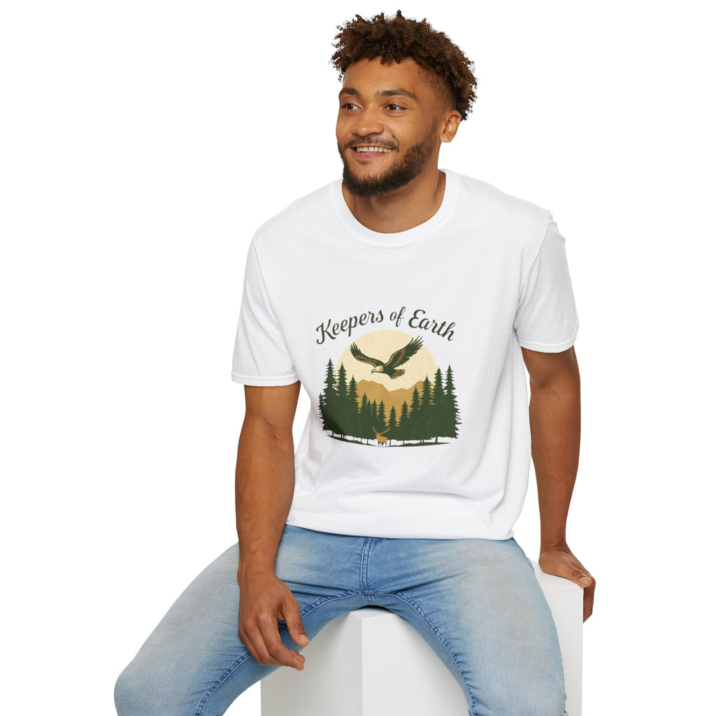 Keepers of the Earth Eagle and Elk T-shirt