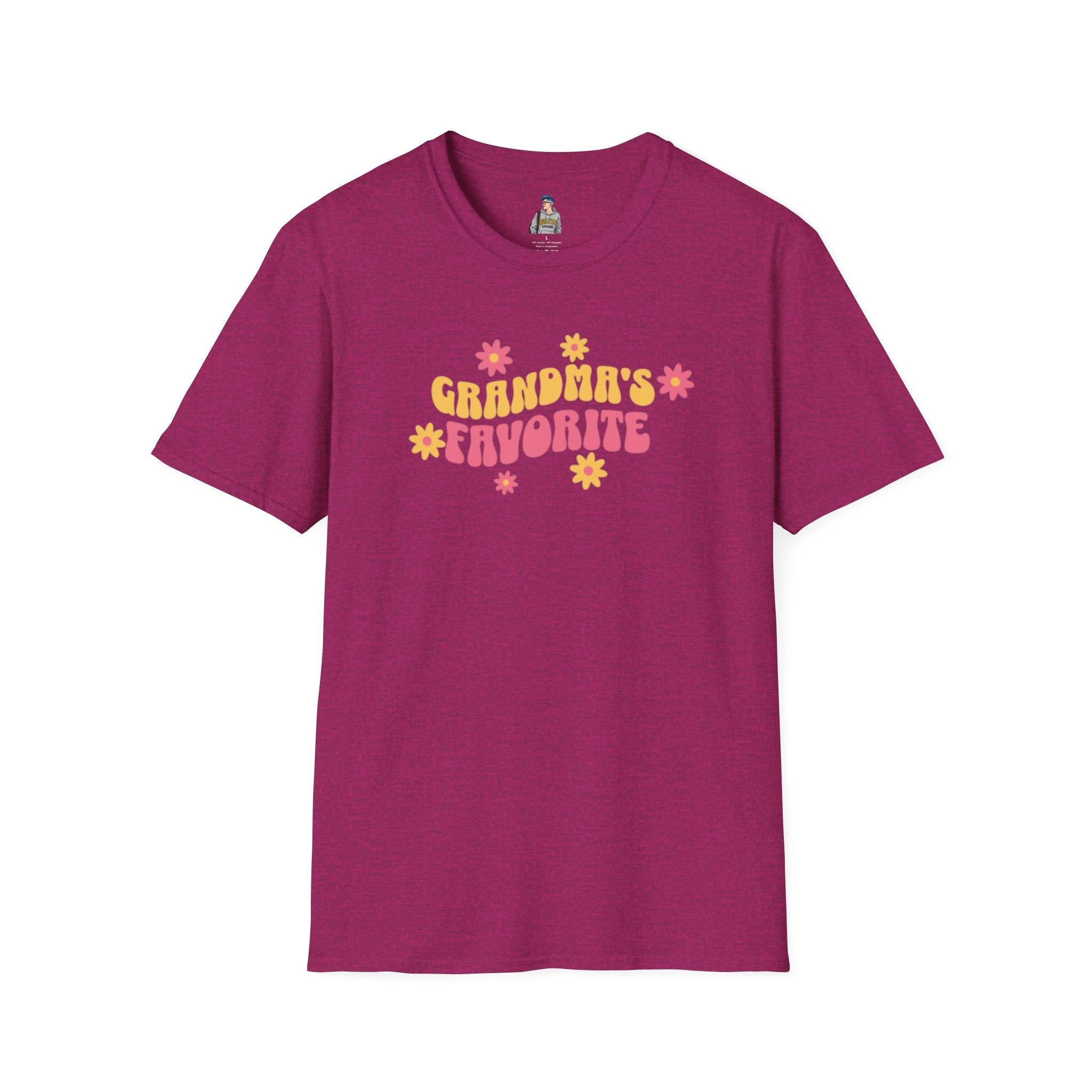 Grandma's Favorite Unisex Softstyle T-Shirt - EqualiTees.Me