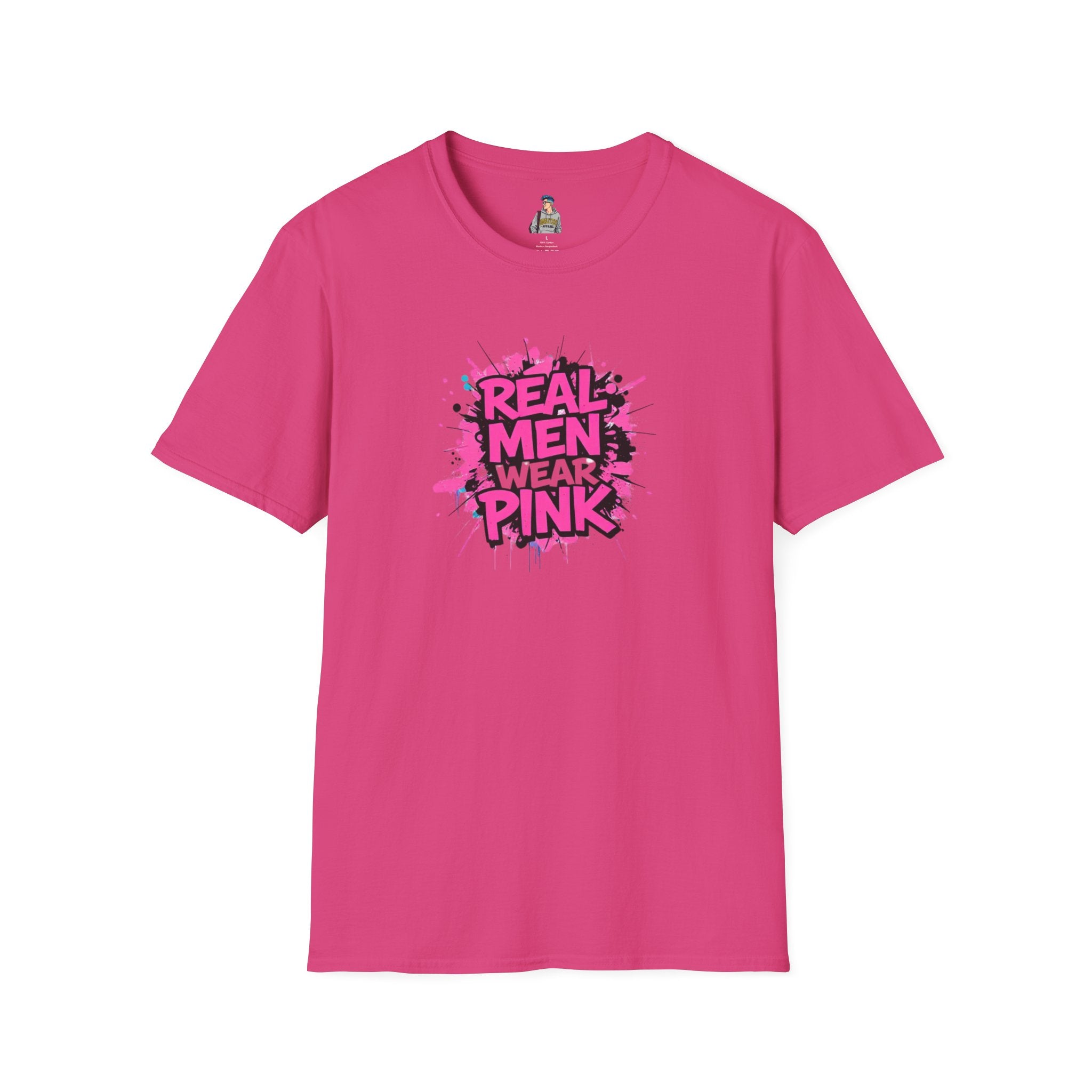 Real Men Wear Pink Unisex Softstyle T-Shirt