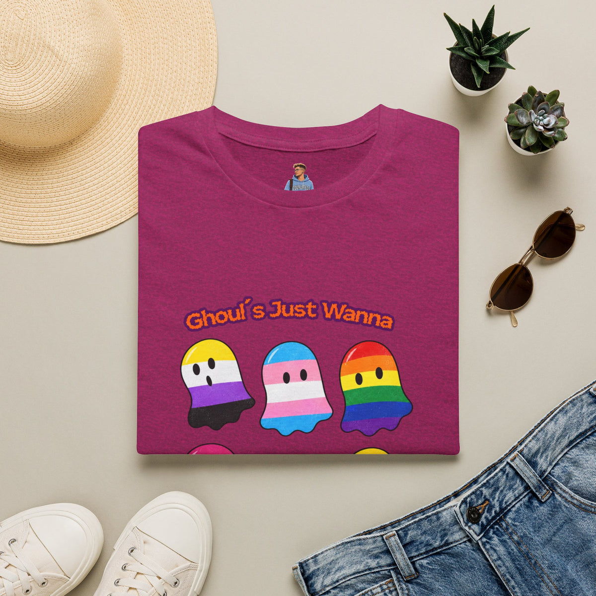 Ghouls Just Wanna Have Fun Pride Tree Las Vegas T-Shirt