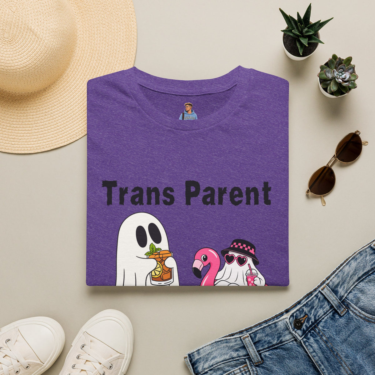 Trans Parent 4 Halloween Pride Tree Las Vegas T-Shirt