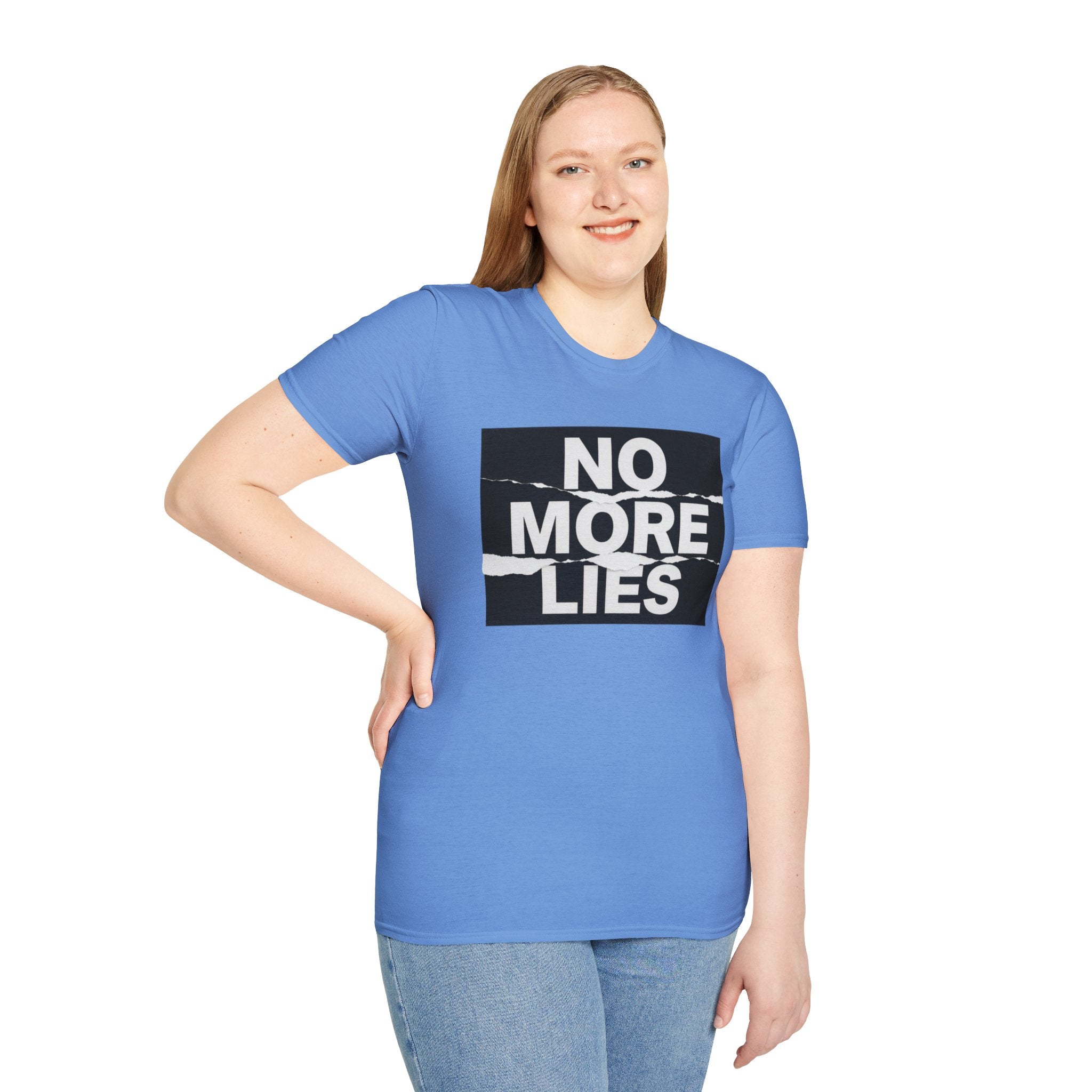 No More Lies T-Shirt — Bold Protest Graphic Tee
