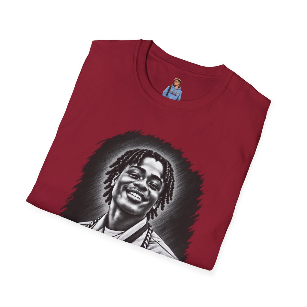 Smiling Portrait Front - In Memory of Pierre Damas Bel T-Shirt