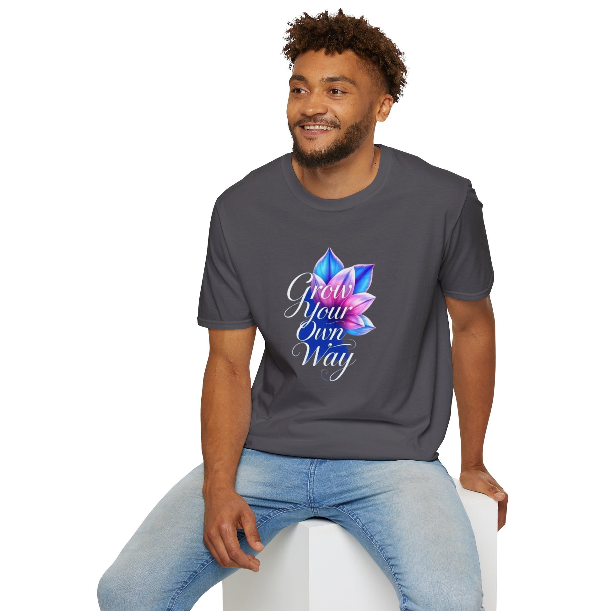 Empowerment Lotus, Grow Your Own Way T-Shirt