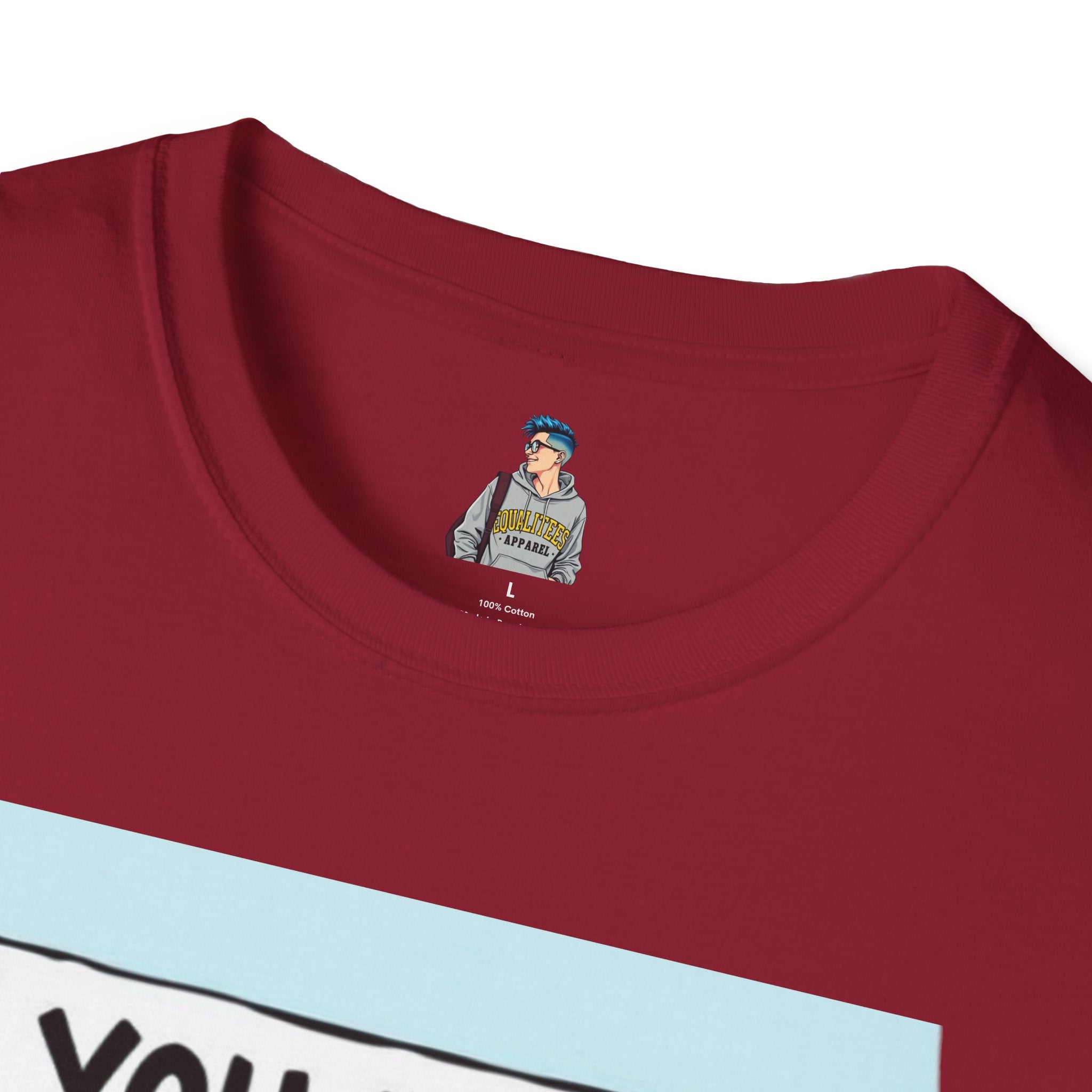 You Don't Know Me Enough to Hate Me Inclusive Pride T-Shirt - Unisex Softstyle Tee for Casual Wear