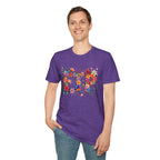 Floral 'FTP' Graphic T-Shirt