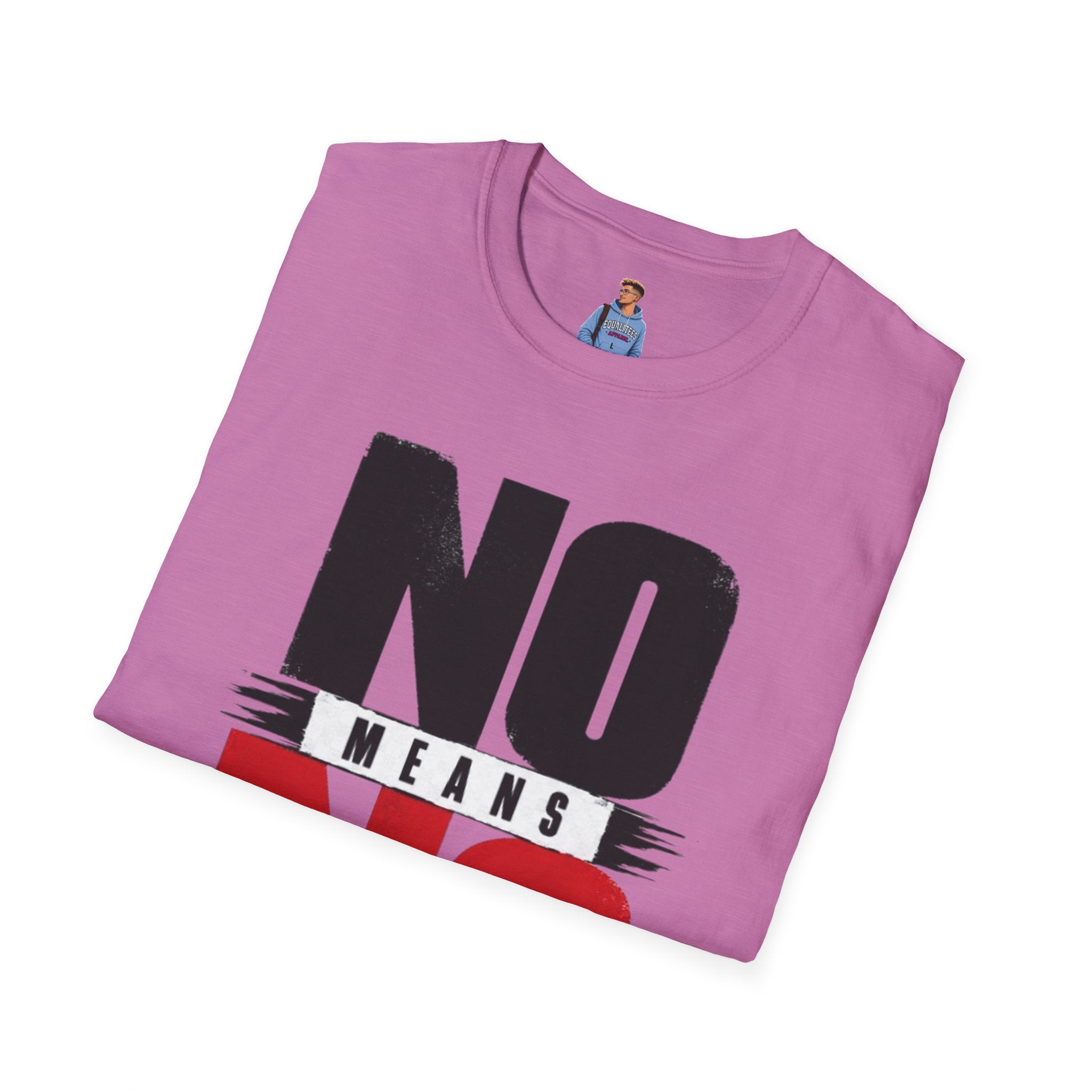 NO Means NO T-Shirt — Consent Awareness Graphic Tee