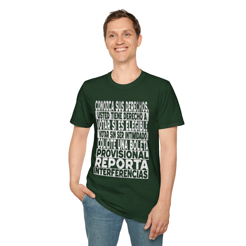 Know Your Voting Rights Spanish T-Shirt