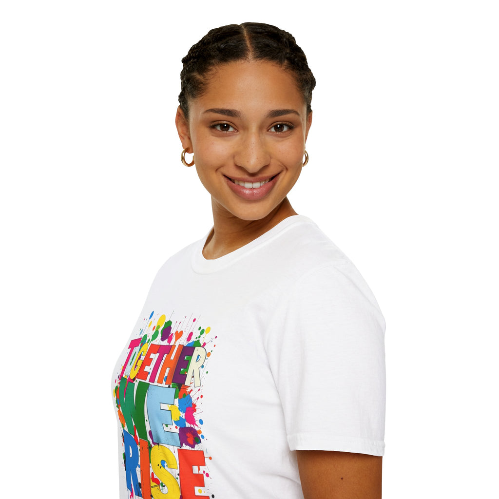 Together We Rise Unisex Softstyle T-Shirt
