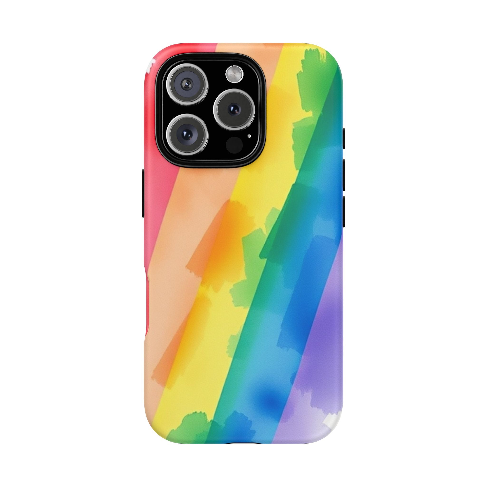 Rainbow Watercolor Art Tough Cases For Android & iPhone