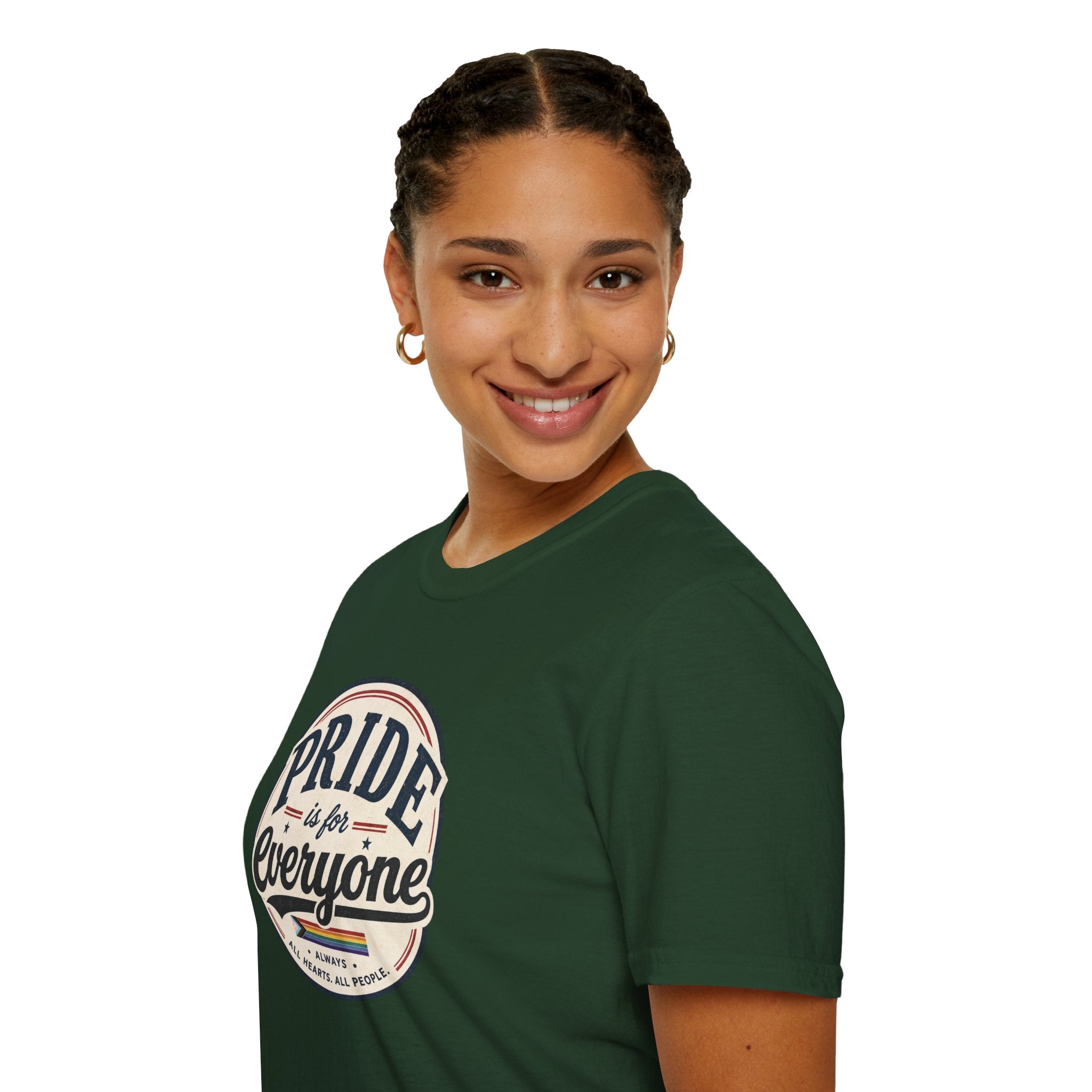 Pride Is for Everyone T-Shirt — Inclusive Retro Pride Tee