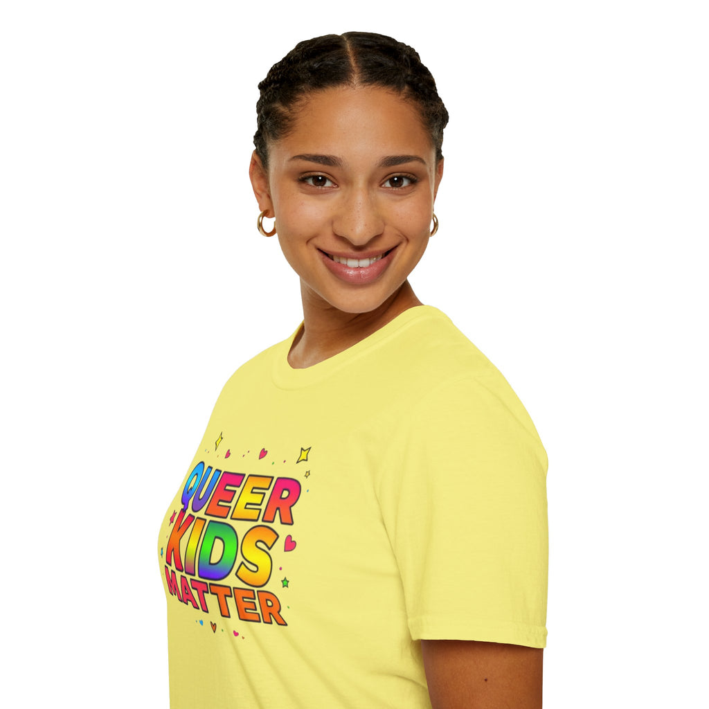 Colorful Queer Kids Matter Pride T-Shirt