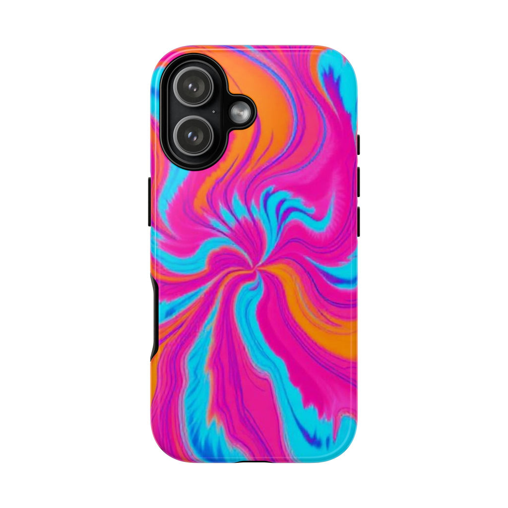 Psychedelic Swirl Tough Phone Case for iPhone