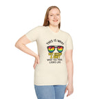 This Is What Not Giving a Shit What You Think Looks Like Sunglasses Pride Tee