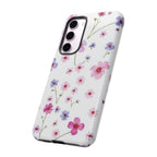 Pink Wildflower Tough Case for Android
