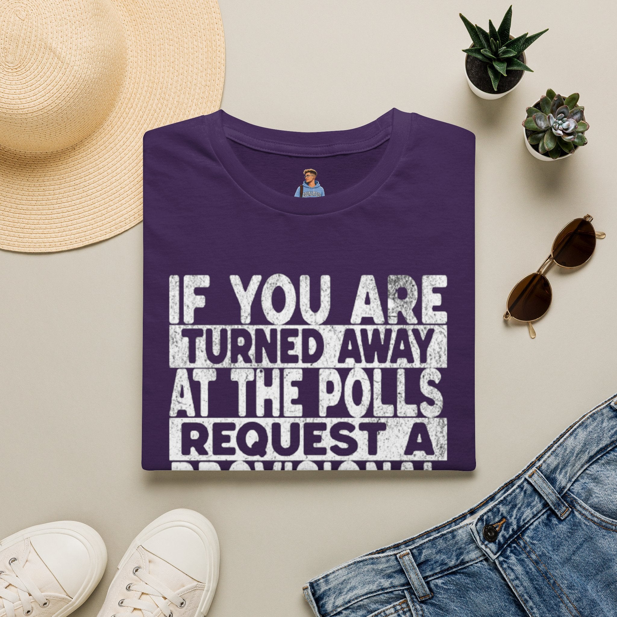 Know Your Rights Voter English T-Shirt