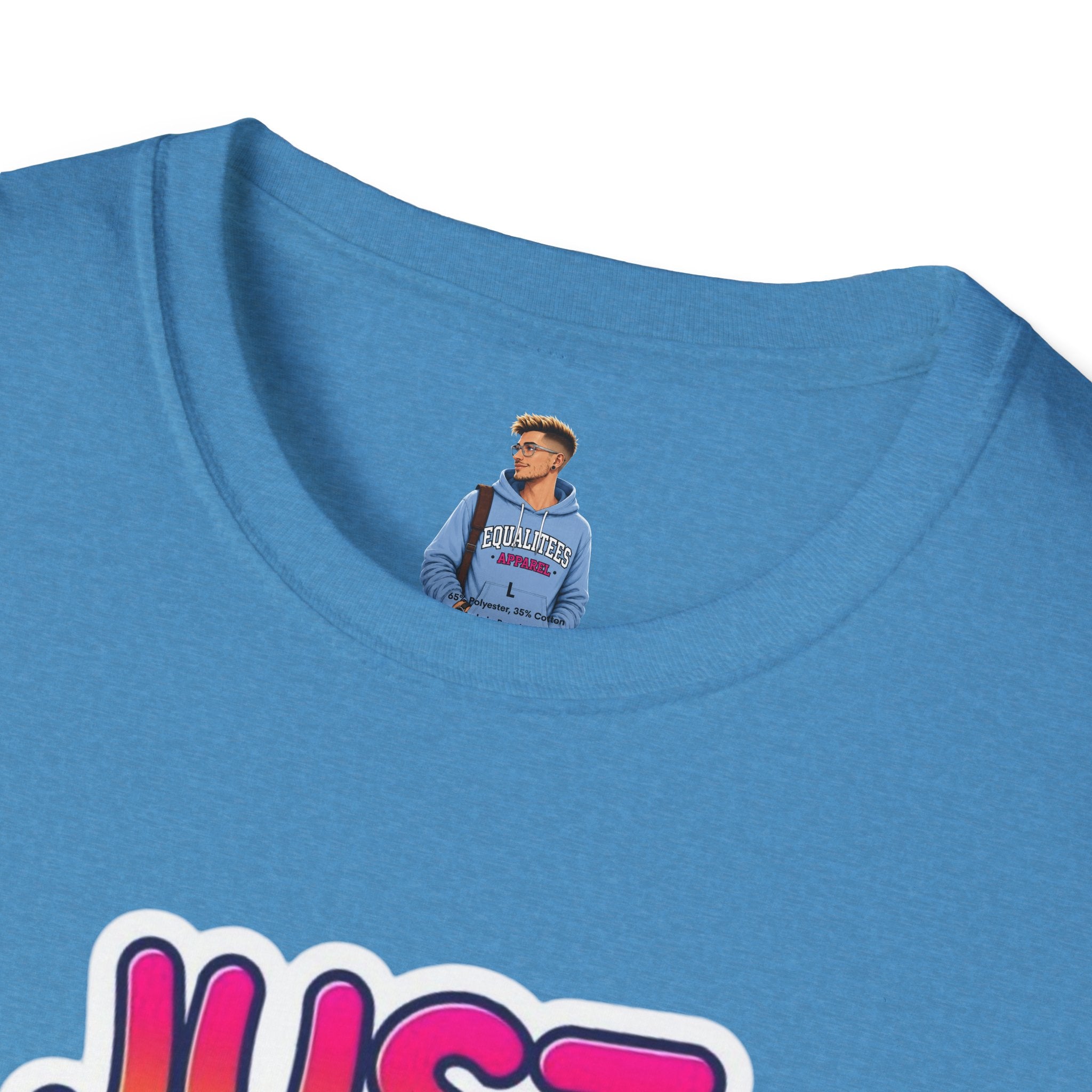 Just Love Unisex Softstyle T-Shirt | Perfect for Pride, Anniversaries, and Everyday Wear