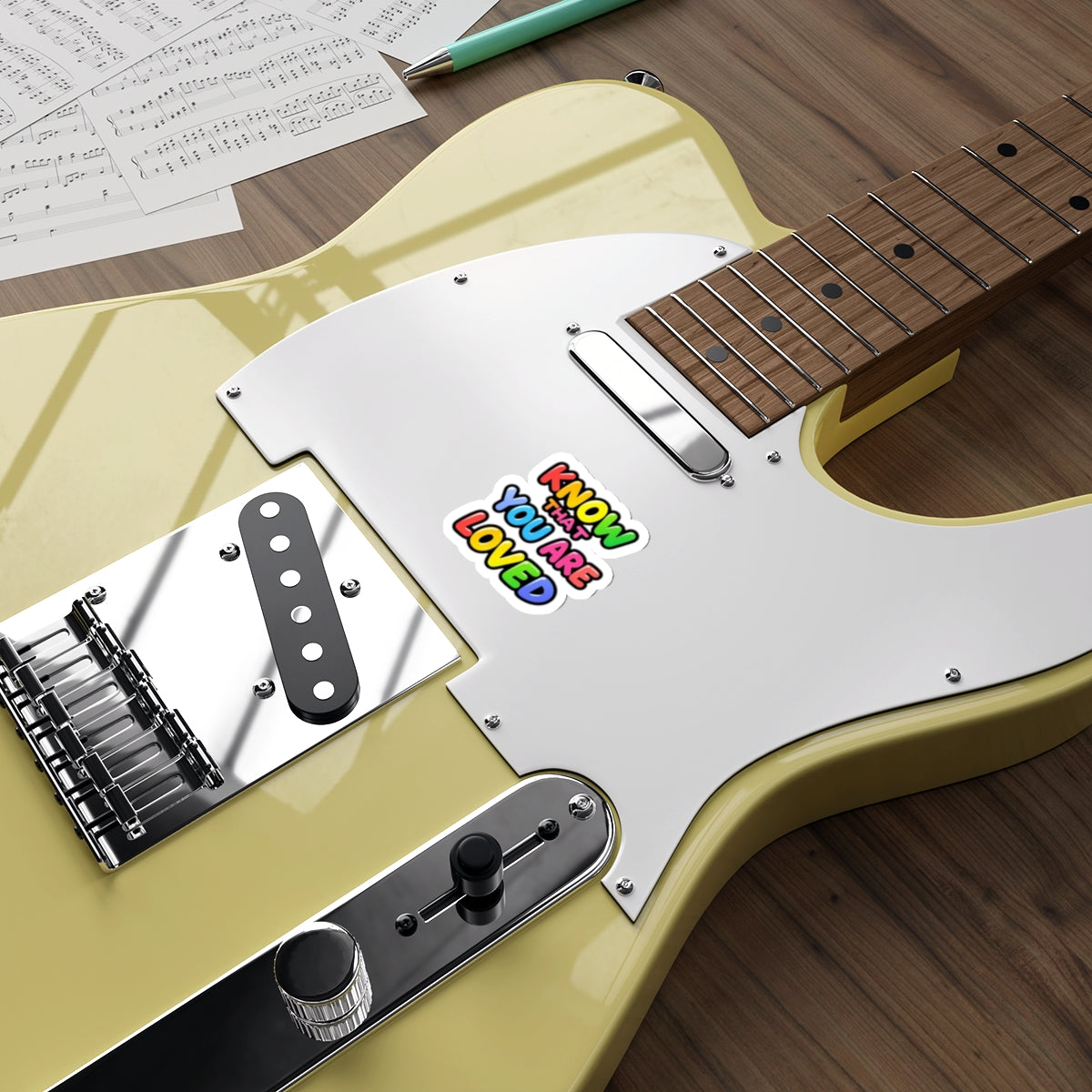 Die-Cut Stickers - Know That You Are Loved
