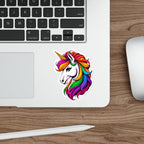 Die-Cut Stickers Sassy Rainbow Unicorn