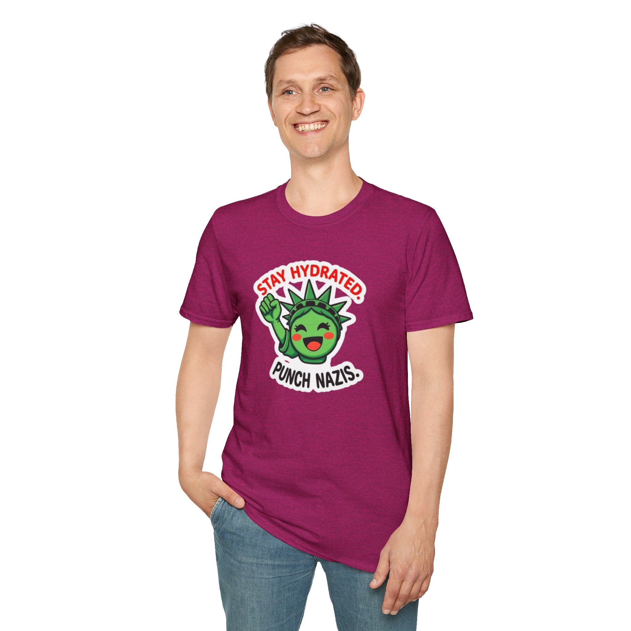 Stay Hydrated, Punch Nazis T-Shirt