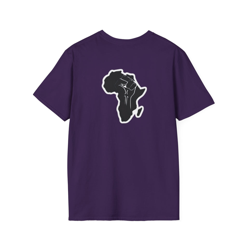 Unity and Heritage Unisex Softstyle T-Shirt with Pan-African Heart