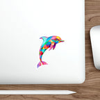 Die-Cut Stickers - Pride Dolphin