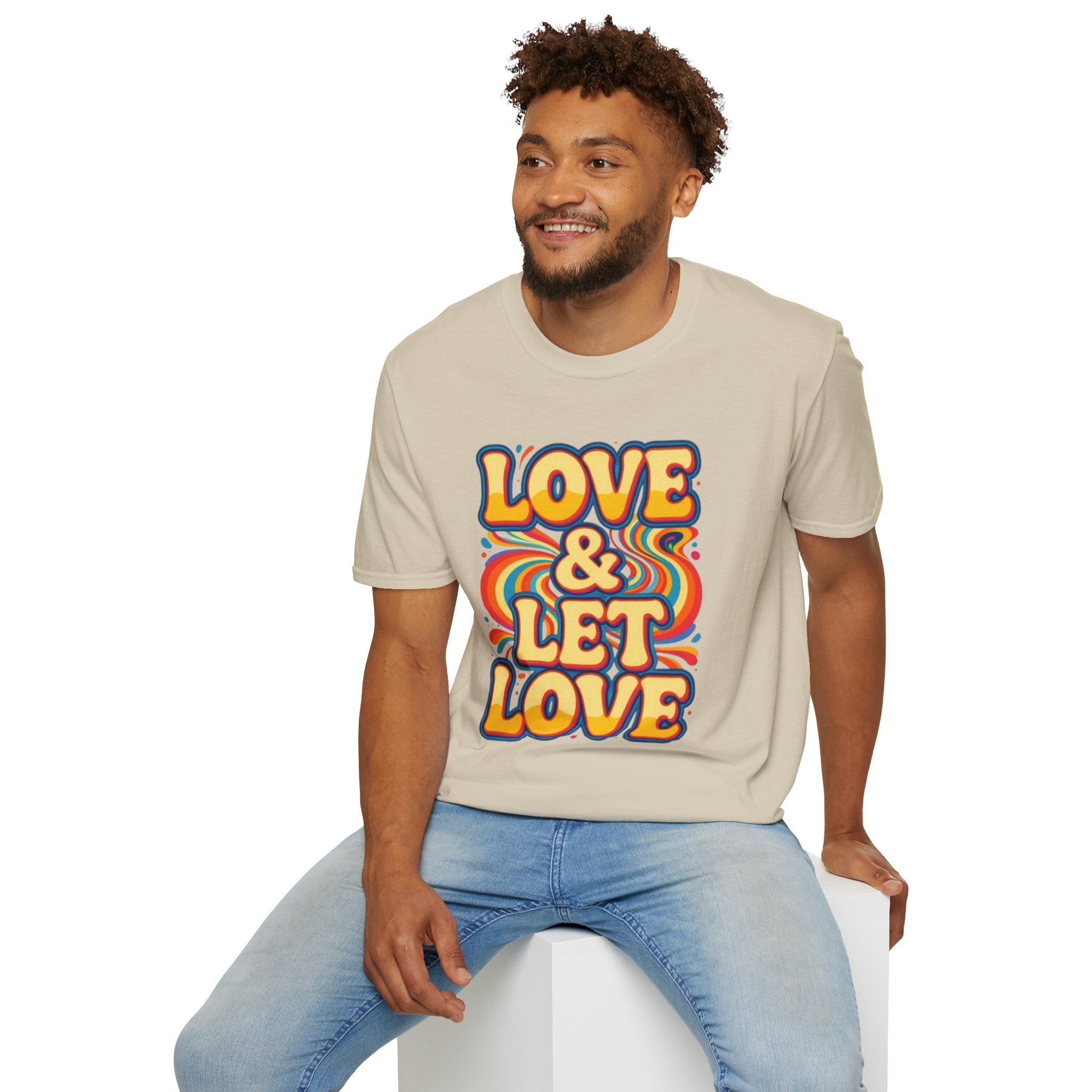 Love & Let Love Retro T-Shirt