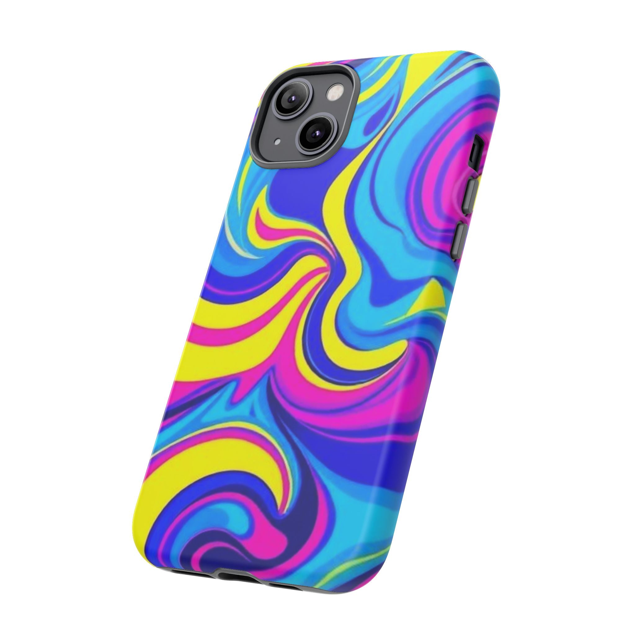 Psychedelic Swirl Tough Phone Case for iPhone