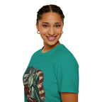 Patriots Don’t Stand For This T-Shirt — Statue of Liberty & Distressed Flag Graphic