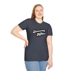 Democracy Matters T-Shirt — Retro Script Political Tee