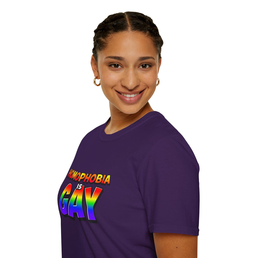 Homophobia Is Gay Graphic T-Shirt