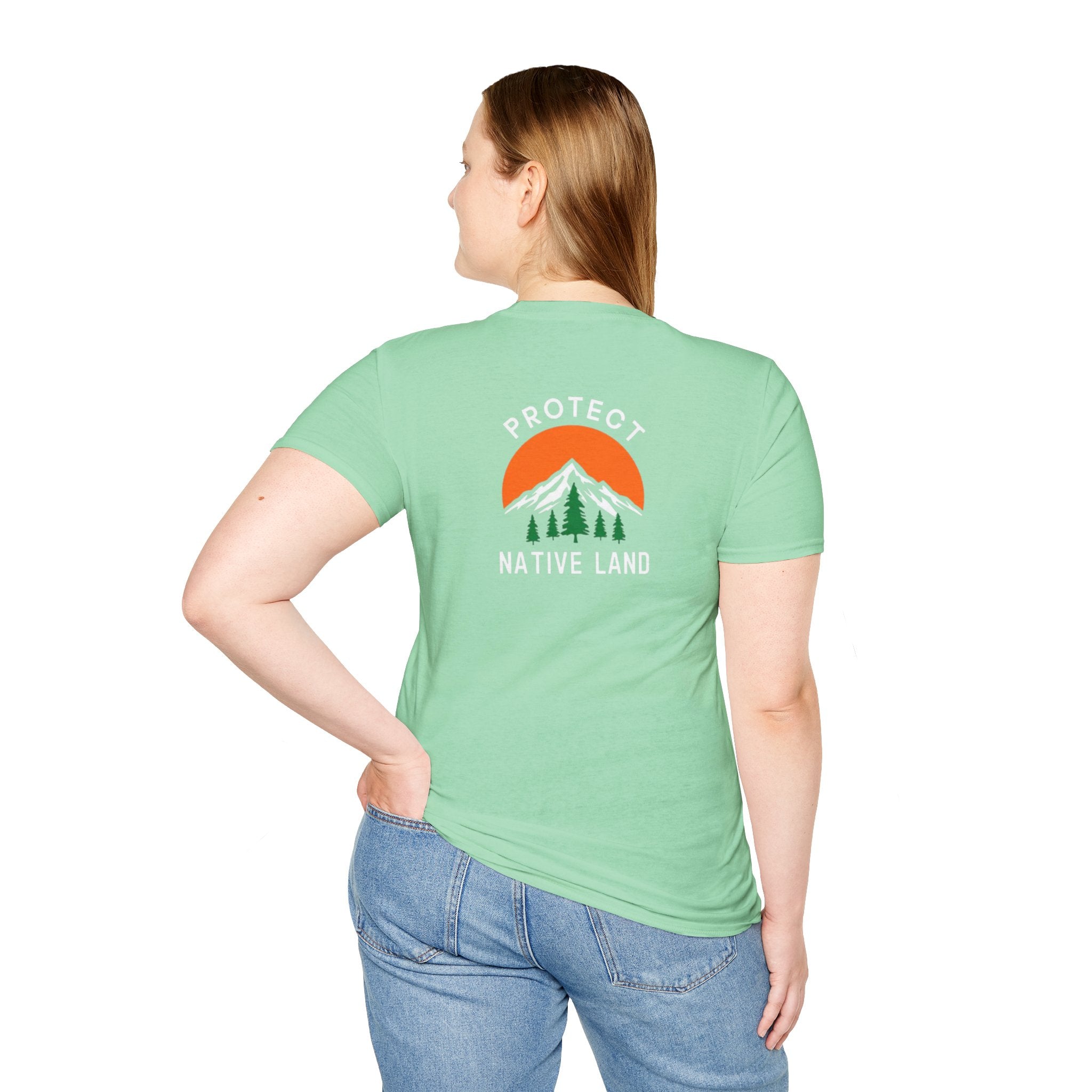 Protect Native Land Softstyle Unisex T-shirt