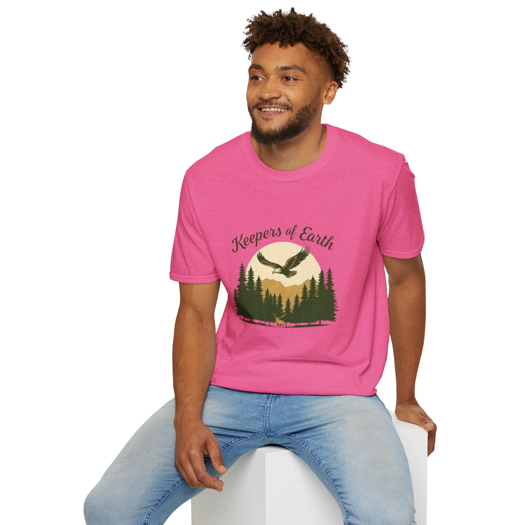 Keepers of the Earth Eagle and Elk T-shirt