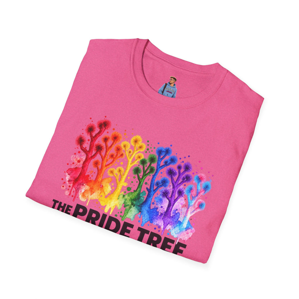 Pride Tree Las Vegas T-Shirt - Black Text