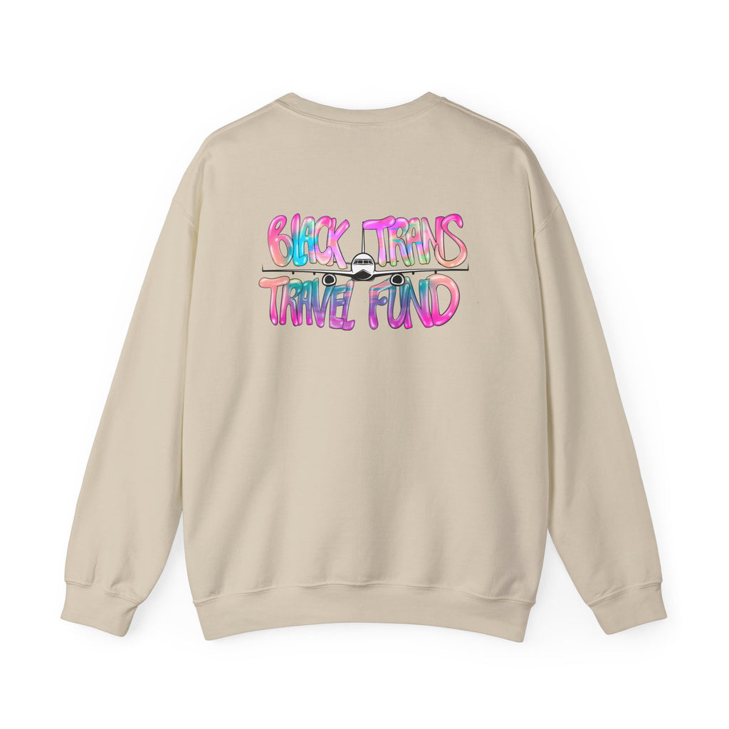 BTTF - Black Trans Travel Fund Unisex Crewneck Sweatshirt