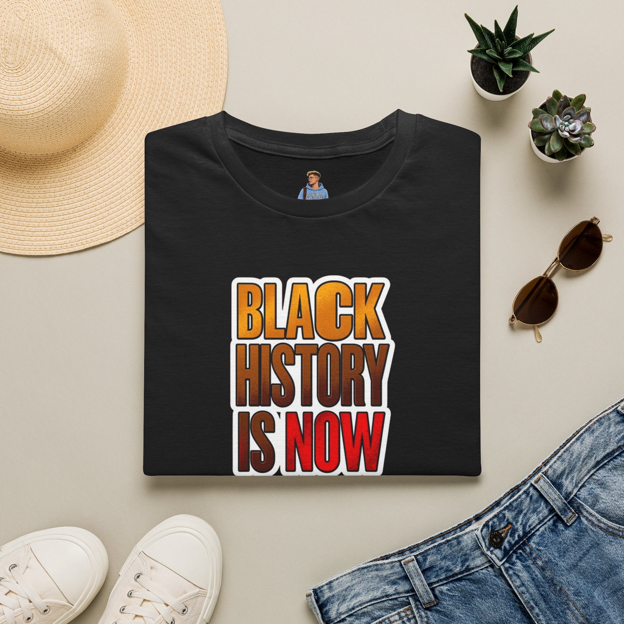 Black History is Now Inspirational Tee