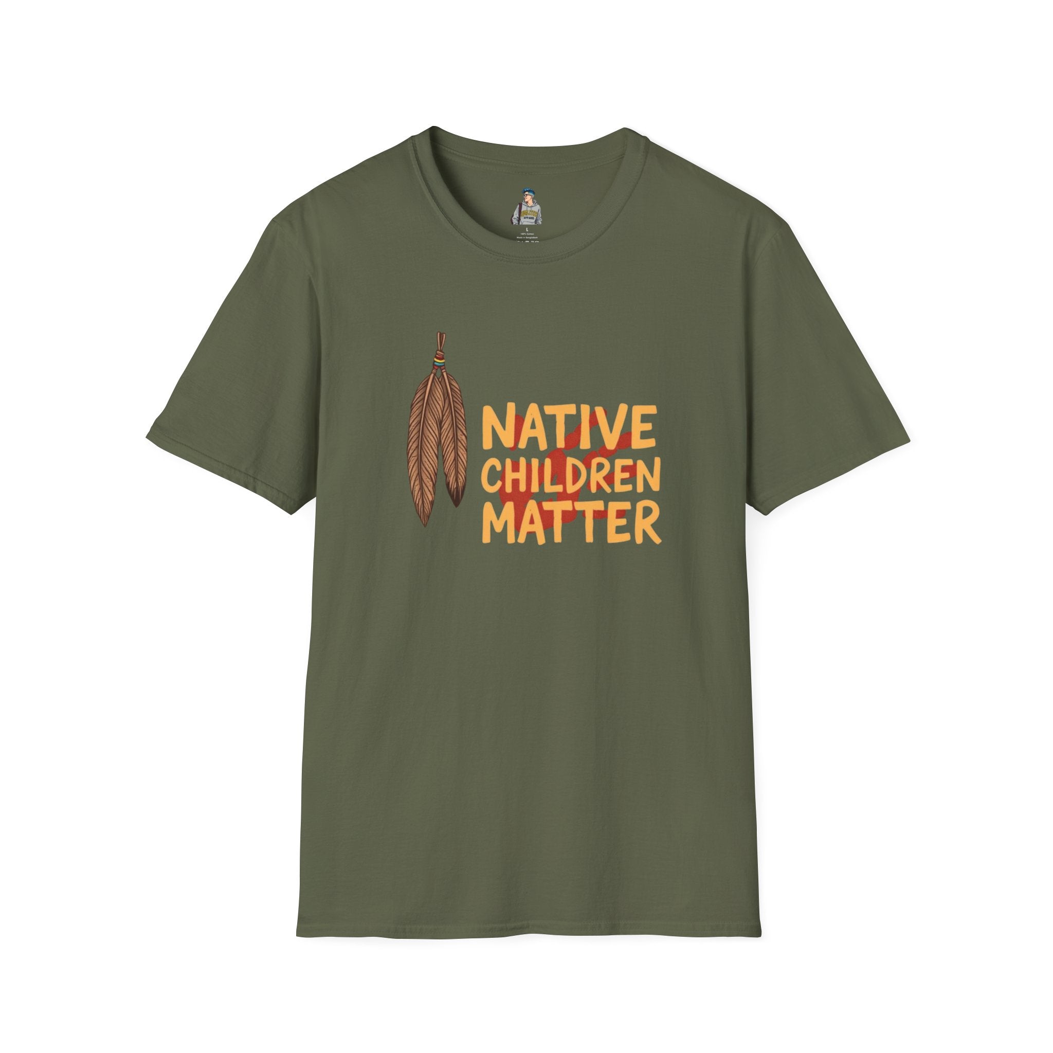 Unisex Softstyle T-Shirt - Native Children Matter