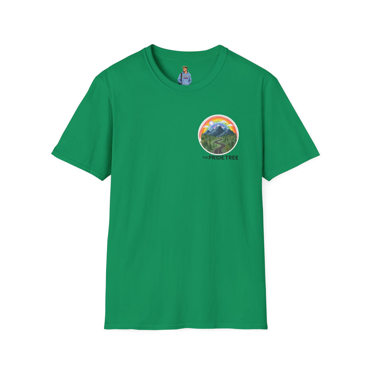 Pride Tree Las Vegas Mountain Graphic T-Shirt