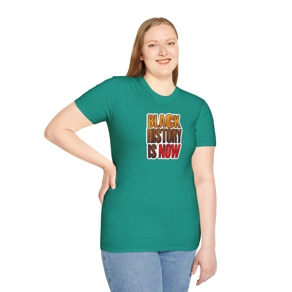 Black History is Now Inspirational Tee