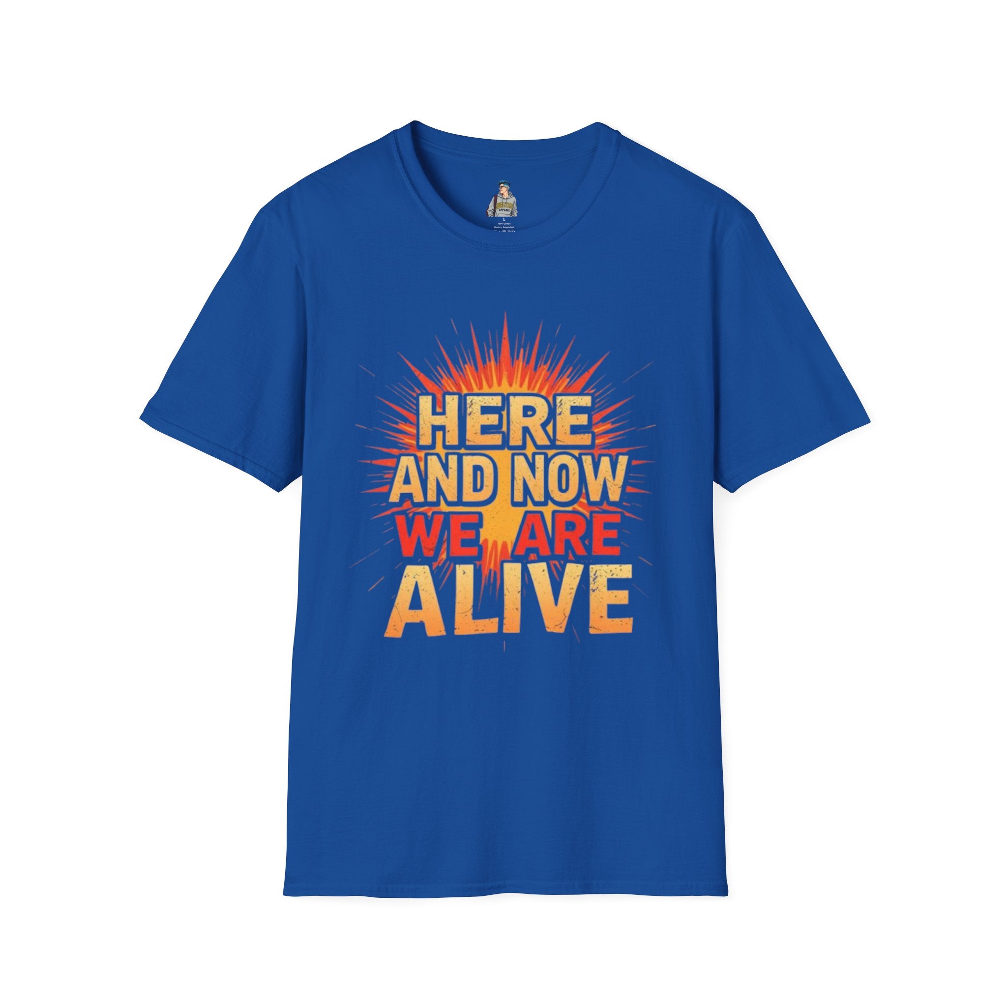 Empowering Statement Tee, Here and Now We Are Alive Our Resistance Matters