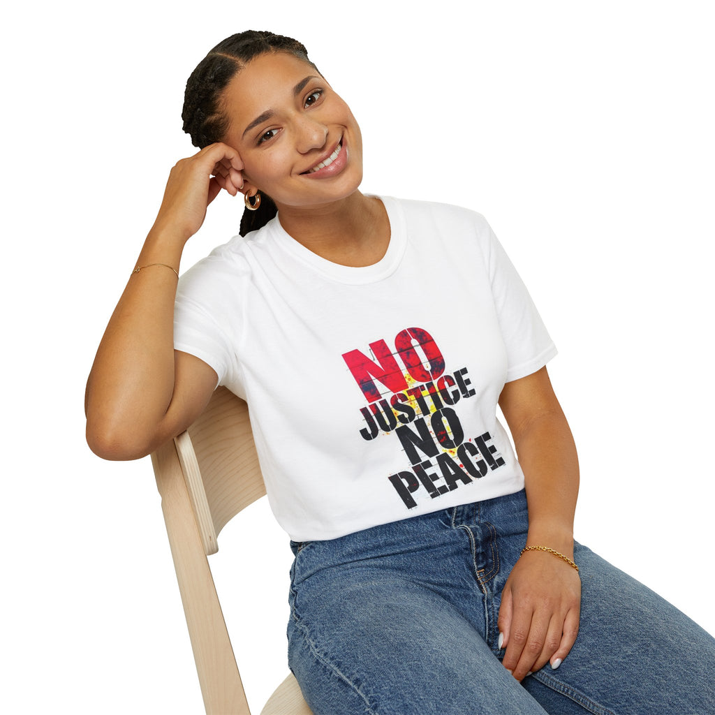 No Justice, No Peace Unisex Softstyle T-Shirt