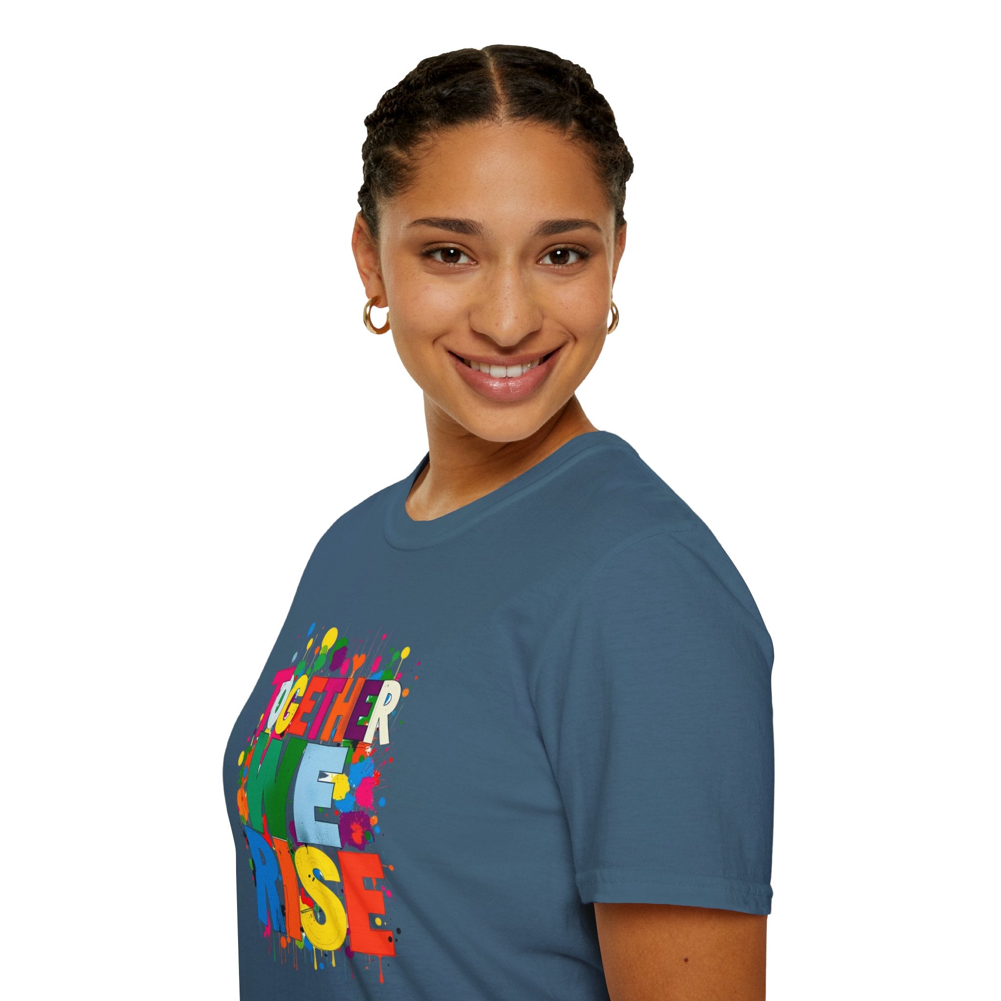 Together We Rise Unisex Softstyle T-Shirt