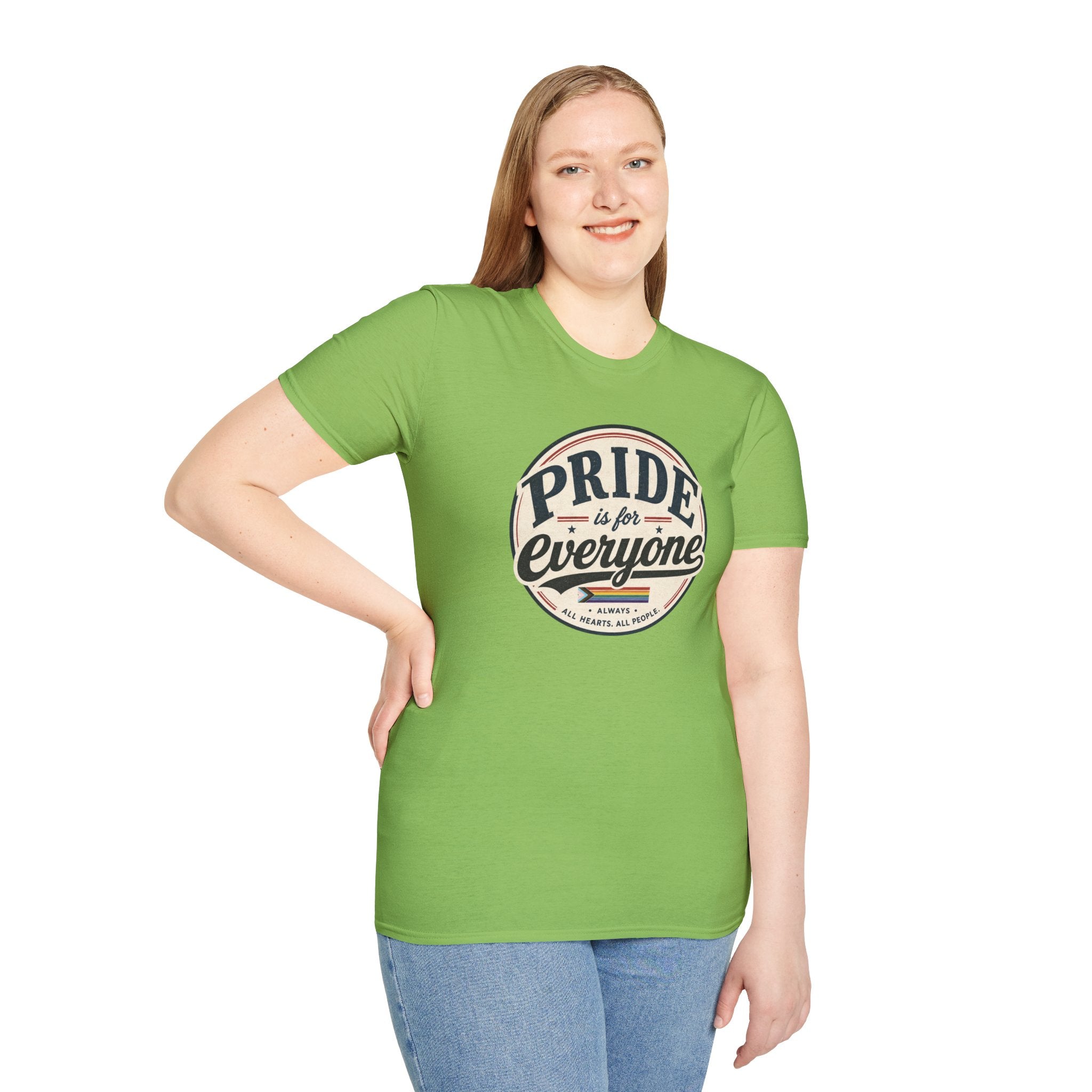 Pride Is for Everyone T-Shirt — Inclusive Retro Pride Tee