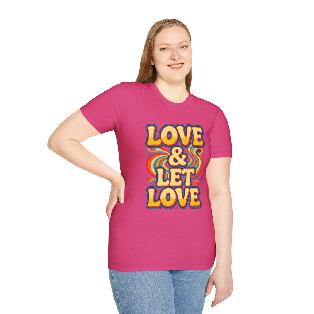 Love & Let Love Retro T-Shirt