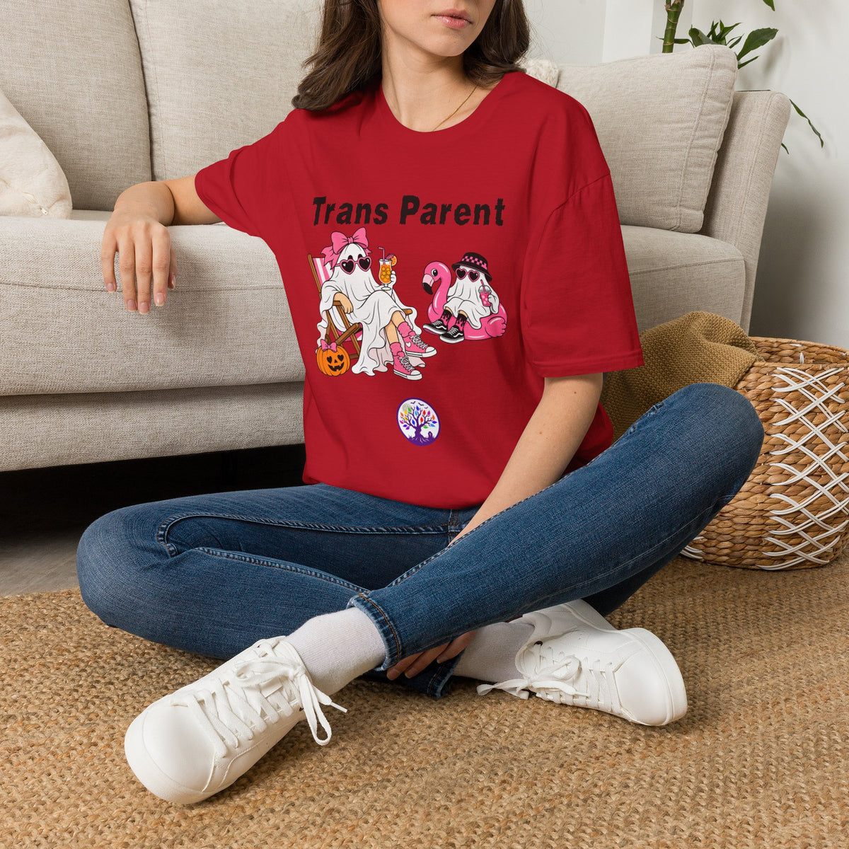 Trans Parent 2 Halloween Pride Tree Las Vegas T-Shirt