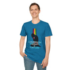 Unisex Softstyle T-Shirt - LGBTQ+ Empowerment T-Shirt: Conversion Therapy is Torture & We All Belong