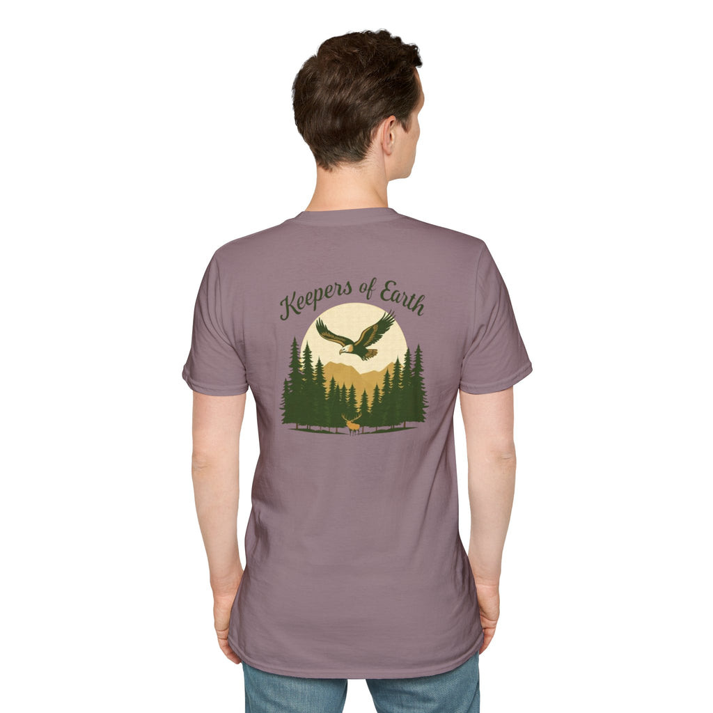 Keepers of the Earth Eagle and Elk T-shirt
