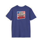 Keep Immigrants Deport Fascists Unisex Softstyle T-Shirt