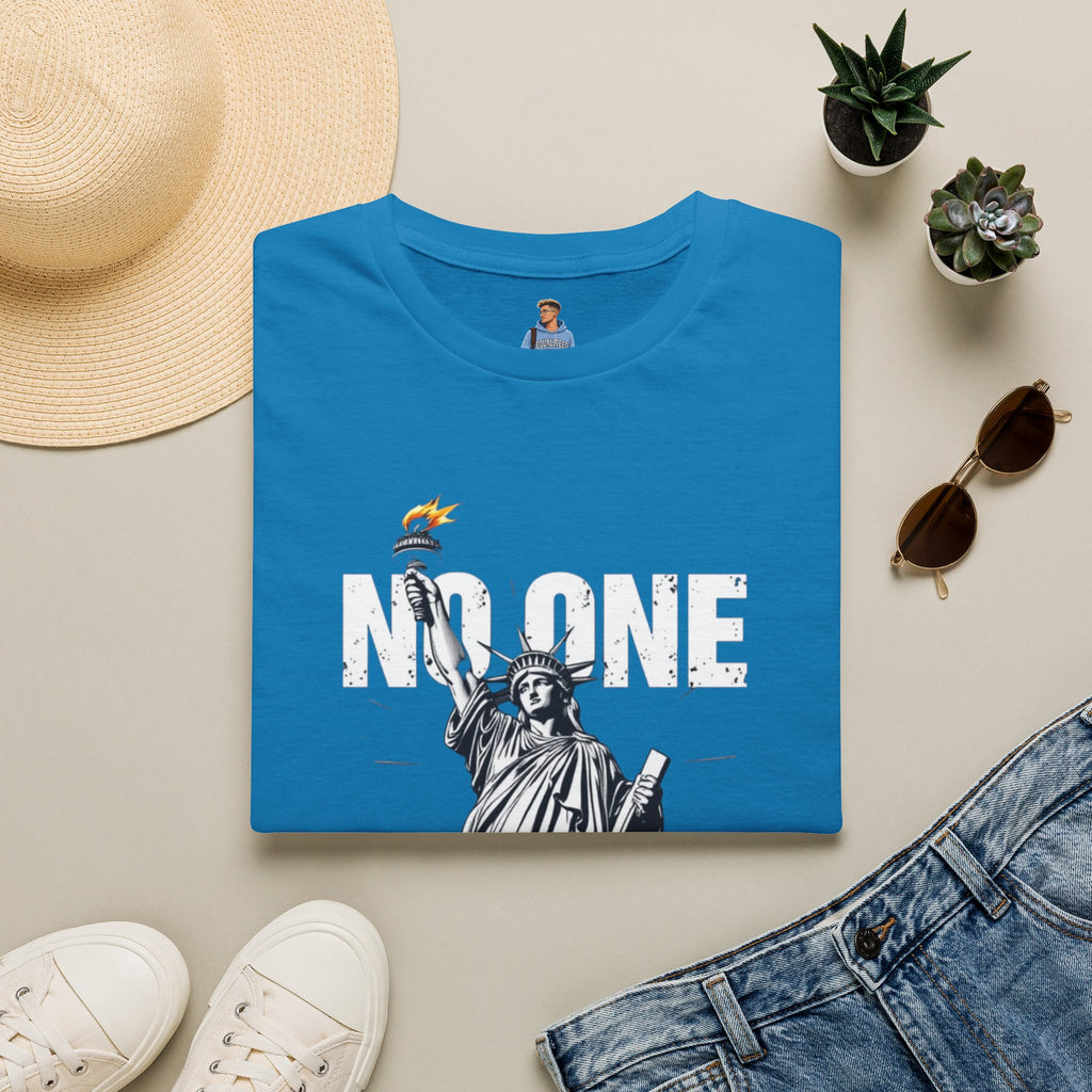 No One Is Illegal Graphic T-shirt
